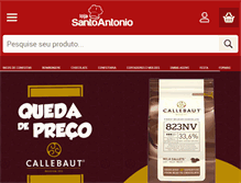 Tablet Screenshot of lojasantoantonio.com.br